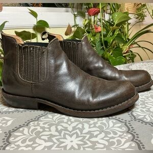 Fiorentini + Baker Dark Brown Ankle Booties Boots women’s size 40.5